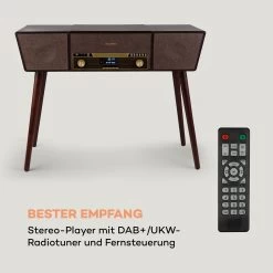 Belle Epoque 1912 Retro-Plattenspieler CD BT USB DAB+/UKW Braun -Küchengeräte Verkäufe 10034402 de 0003 logo