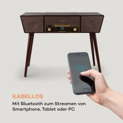 Belle Epoque 1912 Retro-Plattenspieler CD BT USB DAB+/UKW Braun -Küchengeräte Verkäufe 10034402 de 0004 logo