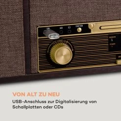 Belle Epoque 1912 Retro-Plattenspieler CD BT USB DAB+/UKW Braun -Küchengeräte Verkäufe 10034402 de 0006 logo