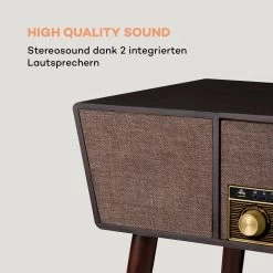 Belle Epoque 1912 Retro-Plattenspieler CD BT USB DAB+/UKW Braun -Küchengeräte Verkäufe 10034402 de 0008 logo