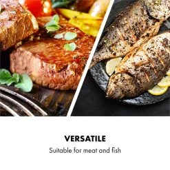 AeroVital Cube Chef Heißluftfritteuse Steak-Käfig Zubehör Edelstahl 6 AeroVital Cube Chef Heißluftfritteuse Steak-Käfig Zubehör Edelstahl -Küchengeräte Verkäufe 10034408 yy 0003 logo Klarstein AeroVital Cube Chef Steak Kaefig