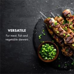 AeroVital Cube Chef Heißluftfritteuse Spießrost Zubehör Edelstahl 7 AeroVital Cube Chef Heißluftfritteuse Spießrost Zubehör Edelstahl -Küchengeräte Verkäufe 10034409 yy 0004 logo Klarstein AeroVital Cube Chef Spiessrost