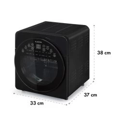 AeroVital Easy Touch Heißluftfritteuse 1700W 14l Timer 16 Programme Schwarz -Küchengeräte Verkäufe 10034452 yy 0008 logo Klarstein AeroVital easy touch Fritteuse schwarz