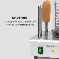 Wurstfabrik Pro 550 Hot Dog Maker 550W 2 Spieße 5L 30-100°C Edelstahl -Küchengeräte Verkäufe 10034453 de 0005 logo