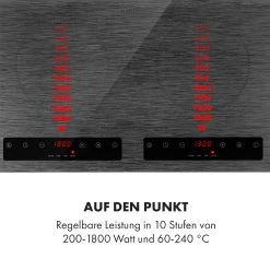 Varicook Steel Induktionskochfeld 3100W 10 Leistungsstufen Topfsensor 12 Varicook Steel Induktionskochfeld 3100W 10 Leistungsstufen Topfsensor -Küchengeräte Verkäufe 10034504 de 0004 logo