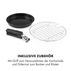 VitAir Pommesmaster Heißluftfritteuse 360° 1400W 50-240°C Timer -Küchengeräte Verkäufe 10034529 de 0010 logo