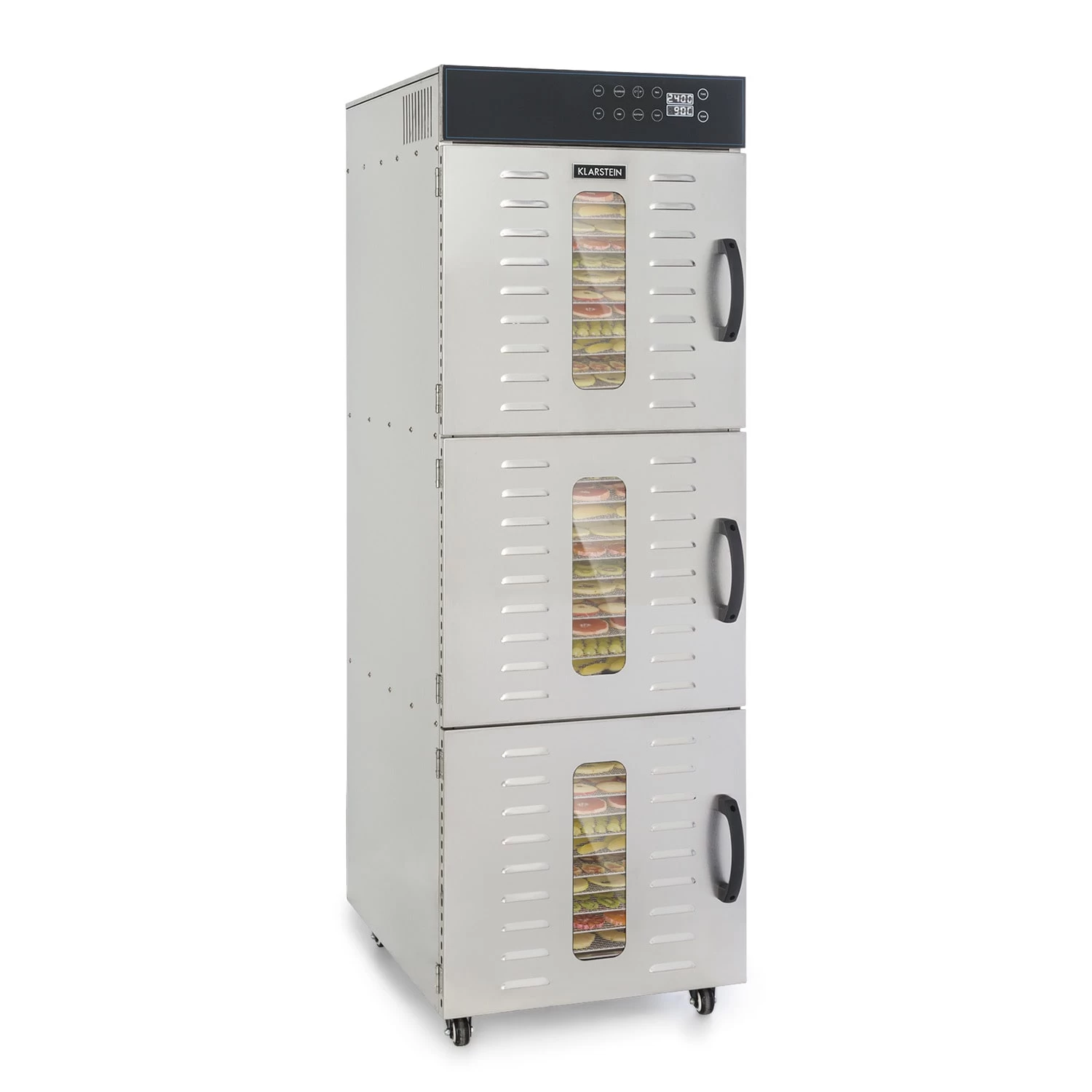 Master Jerky 550 Dörrautomat 2400W 40-90 °C 24h-Timer Edelstahl Silber 1 Master Jerky 550 Dörrautomat 2400W 40-90 °C 24h-Timer Edelstahl Silber