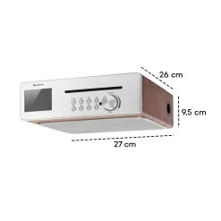 Silver Star Chef Küchenradio 20W Max. CD BT USB Internet/DAB+/UKW -Küchengeräte Verkäufe 10034555 yy 0008 logo