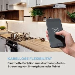 Silver Star Chef Küchenradio 20W Max. CD BT USB Internet/DAB+/UKW Weiß -Küchengeräte Verkäufe 10034556 de 0004 logo