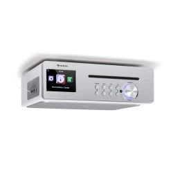 Silver Star Chef Küchenradio 20W Max. CD BT USB Internet/DAB+/UKW Weiß