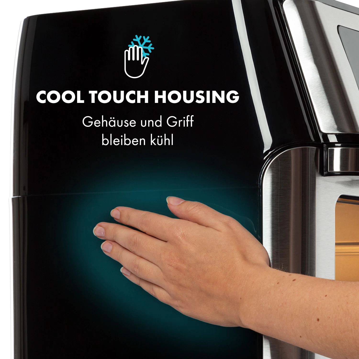 AeroVital Fry Heißluftfritteuse 1500W 10l Timer 9 Programme 7 AeroVital Fry Heißluftfritteuse 1500W 10l Timer 9 Programme – Bild 7