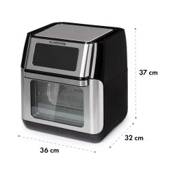 AeroVital Fry Heißluftfritteuse 1500W 10l Timer 9 Programme 17 AeroVital Fry Heißluftfritteuse 1500W 10l Timer 9 Programme -Küchengeräte Verkäufe 10034575 yy 0011 dimensions