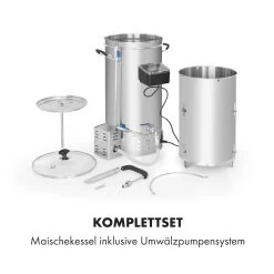 Brauheld Pro Maischekessel 2500W 30L 30-100°C Umwälzpumpe Edelstahl -Küchengeräte Verkäufe 10034586 de 0006 logo