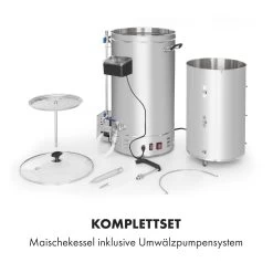 Brauheld Pro Maischekessel 3300W 45L 30-100°C Umwälzpumpe Edelstahl 14 Brauheld Pro Maischekessel 3300W 45L 30-100°C Umwälzpumpe Edelstahl -Küchengeräte Verkäufe 10034588 de 0006 logo