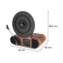 Verticalo SE DAB Retro-Plattenspieler DAB+ UKW-Tuner USB BT AUX Holz -Küchengeräte Verkäufe 10034590 yy 0009 logo