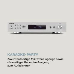 AMP-9200 BT Digital-Stereo-Verstärker 2x60W RMS BT 2xMikro Silber -Küchengeräte Verkäufe 10034593 de 0004 logo