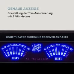 AMP 5100 BT Stereo-Verstärker 2x120 W + 3x50 W RMS BT -Küchengeräte Verkäufe 10034620 de 0005 logo