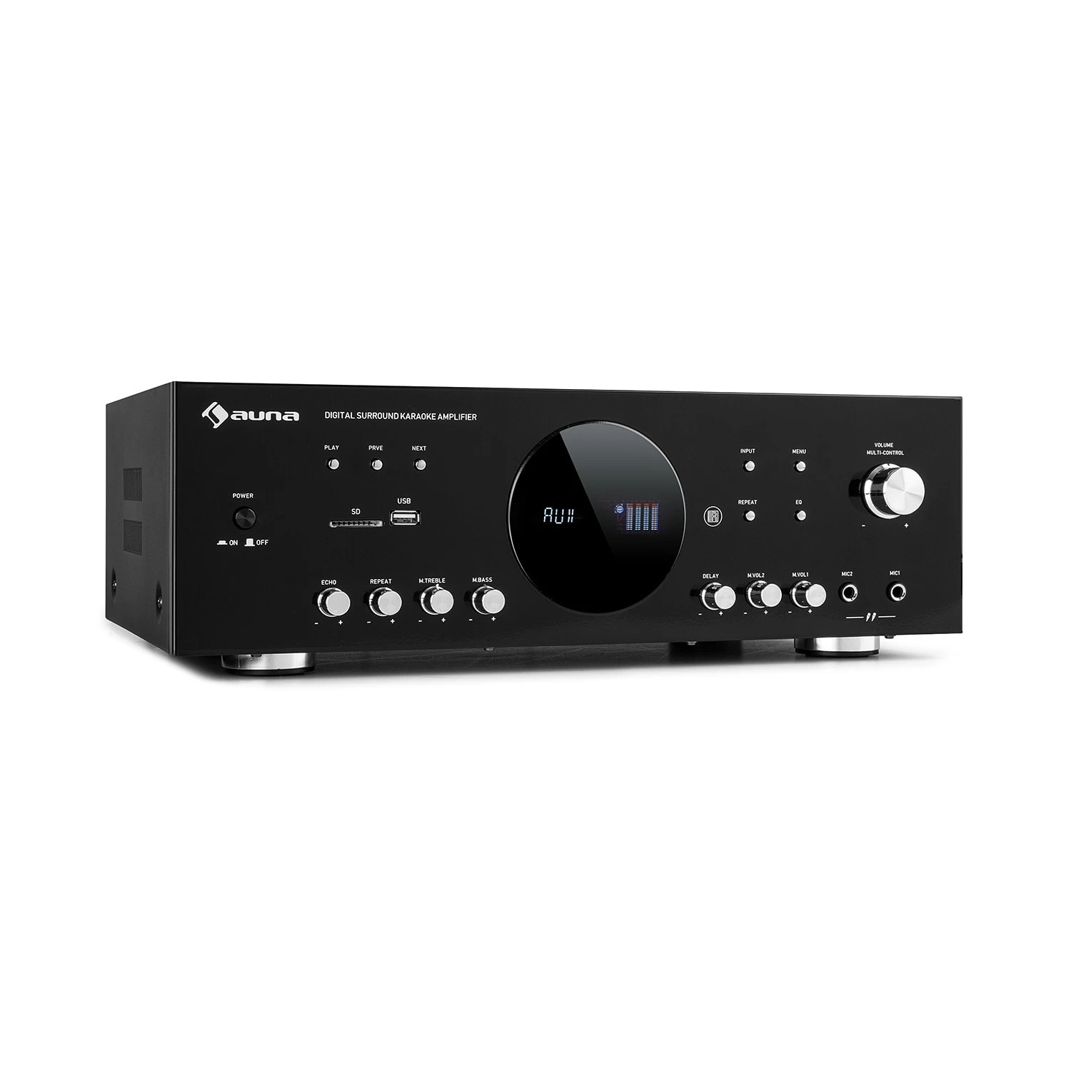 AMP-218 BT Digital-Surround-Verstärker 5.1 2x120W 3x50W RMS BT 2xMikro 1 AMP-218 BT Digital-Surround-Verstärker 5.1 2x120W 3x50W RMS BT 2xMikro