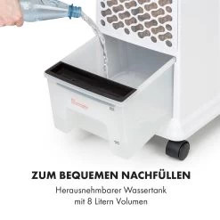 Windspiel 3-in-1 Luftkühler 100 W 312 M³/h 8 Ltr Mobil Fernbedienung -Küchengeräte Verkäufe 10034654 de 0004 logo