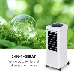 Windspiel 3-in-1 Luftkühler 100 W 312 M³/h 8 Ltr Mobil Fernbedienung -Küchengeräte Verkäufe 10034654 de 0005 logo