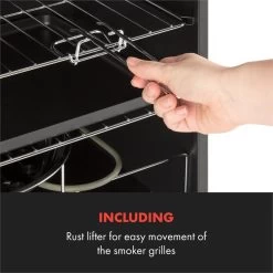 Flintstone Räucherofen 1600W Thermometer Edelstahl Elektrisch -Küchengeräte Verkäufe 10034702 yy 0007 logo Klarstein NES C16