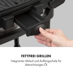 Gatsby Elektrogrill 2000W Antihaft-Grillfläche Seitentische Schwarz -Küchengeräte Verkäufe 10034706 de 0008 logo
