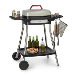 Gatsby Elektrogrill 2000W Antihaft-Grillfläche Seitentische