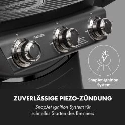 Vanquish Gasgrill 3 Edelstahlbrenner 3 X 3 KW 63,5 X 45 Cm Grillfläche 15 Vanquish Gasgrill 3 Edelstahlbrenner 3 X 3 KW 63,5 X 45 Cm Grillfläche -Küchengeräte Verkäufe 10034805 de 0007 logo