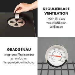 Pasadena Gas-Räuchergrill 2,5 KW Heizleistung 180 °C / 350 °F Max. -Küchengeräte Verkäufe 10034818 de 0006 logo