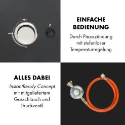 Pasadena Gas-Räuchergrill 2,5 KW Heizleistung 180 °C / 350 °F Max. -Küchengeräte Verkäufe 10034818 de 0008 logo