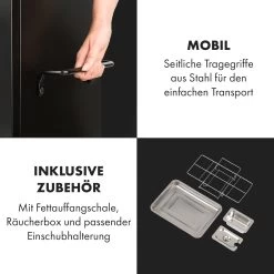 Pasadena Gas-Räuchergrill 2,5 KW Heizleistung 180 °C / 350 °F Max. -Küchengeräte Verkäufe 10034818 de 0009 logo