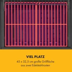 Meat Machine Holzkohlegrill BBQ 45x32,5cm Thermometer Bodenrollen -Küchengeräte Verkäufe 10034819 de 0003 logo