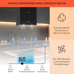 Structura Inselabzugshaube Abluft 641 M³/h Max. LED-Licht Edelstahl 11 Structura Inselabzugshaube Abluft 641 M³/h Max. LED-Licht Edelstahl -Küchengeräte Verkäufe 10034850 de 0003 usp