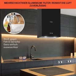 Structura Inselabzugshaube Abluft 641 M³/h Max. LED-Licht Edelstahl 14 Structura Inselabzugshaube Abluft 641 M³/h Max. LED-Licht Edelstahl -Küchengeräte Verkäufe 10034850 de 0006 usp