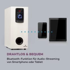 Areal Elegance 5.1-Kanal-Surround-System 190W RMS BT USB SD AUX Fernbedienung -Küchengeräte Verkäufe 10034855 de 0003 logo