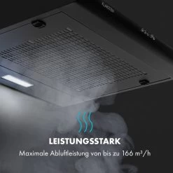 Capannina Unterbau-Abzugshaube 60cm 166m³/h LED Edelstahl Schwarz -Küchengeräte Verkäufe 10034861 de 0006 logo
