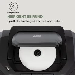 Roadie 2K Boombox CD-Player Kassettenradio DAB/DAB+ UKW Bluetooth 12 Roadie 2K Boombox CD-Player Kassettenradio DAB/DAB+ UKW Bluetooth -Küchengeräte Verkäufe 10034920 de 0003 logo