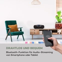 Roadie 2K Boombox CD-Player Kassettenradio DAB/DAB+ UKW Bluetooth 13 Roadie 2K Boombox CD-Player Kassettenradio DAB/DAB+ UKW Bluetooth -Küchengeräte Verkäufe 10034920 de 0004 logo