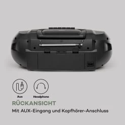 Roadie 2K Boombox CD-Player Kassettenradio DAB/DAB+ UKW Bluetooth 18 Roadie 2K Boombox CD-Player Kassettenradio DAB/DAB+ UKW Bluetooth -Küchengeräte Verkäufe 10034920 de 0009 logo