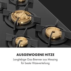 Goldflame 5 Gaskochfeld 5-flammig Messing-Brenner Glaskeramik Schwarz 11 Goldflame 5 Gaskochfeld 5-flammig Messing-Brenner Glaskeramik Schwarz -Küchengeräte Verkäufe 10034973 de 0003 logo