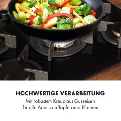 Goldflame 5 Gaskochfeld 5-flammig Messing-Brenner Glaskeramik Schwarz 15 Goldflame 5 Gaskochfeld 5-flammig Messing-Brenner Glaskeramik Schwarz -Küchengeräte Verkäufe 10034973 de 0007 logo