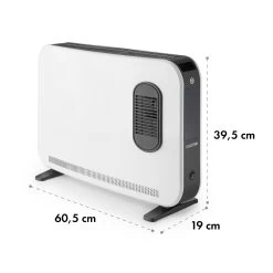 Baltrum Flow Elektroheizung Konvektor 2000 W Standgerät -Küchengeräte Verkäufe 10035034 yy 0008 logo Klarstein Baltrum Flow Konvektions Heizgeraet