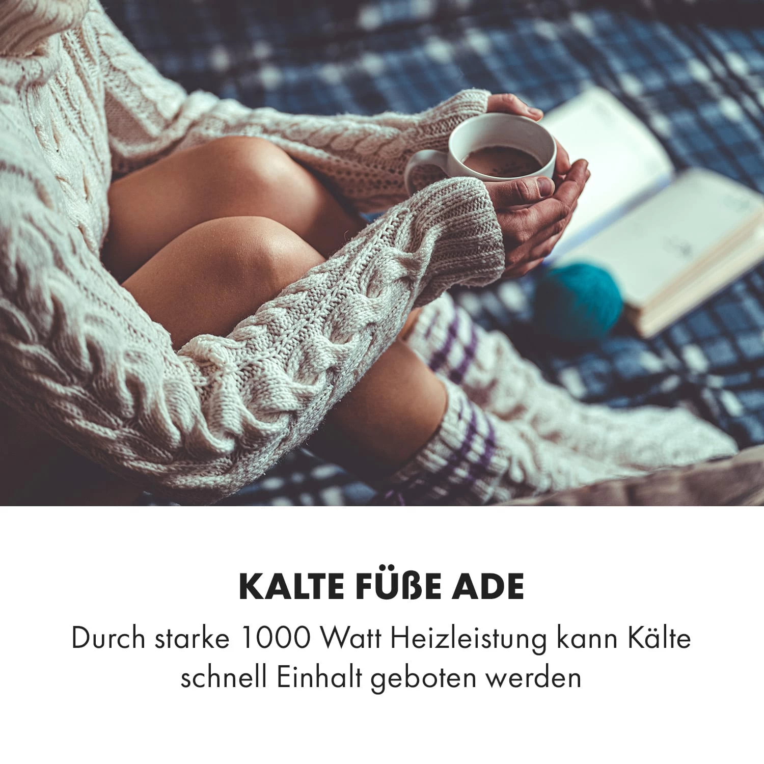 Klarstein Hot Spot Slimcurve Double Wave 2-in-1 Heizgerät 1000W Wochentimer Weiß 5 Klarstein Hot Spot Slimcurve Double Wave 2-in-1 Heizgerät 1000W Wochentimer Weiß – Bild 5