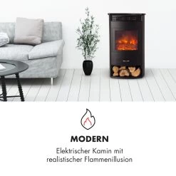 Bormio Smart Elektrokamin 950/1900W Thermostat Wochentimer -Küchengeräte Verkäufe 10035086 de 0003 logo