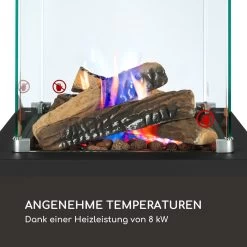 Flagranti Crystal View Gasheizstrahler 8kW Edelstahl -Küchengeräte Verkäufe 10035093 de 0003 logo