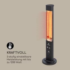 Heat Guru Plus Outdoor Heizstrahler 1200W 3 Heizstufen Fernbedienung -Küchengeräte Verkäufe 10035095 de 0007 logo