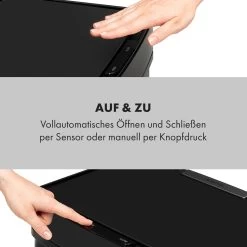 Touchless Black Stainless Steel Müllsammler Sensor 72L 4 Behälter ABS / PP / Edelstahl Schwarz 17 Touchless Black Stainless Steel Müllsammler Sensor 72L 4 Behälter ABS / PP / Edelstahl Schwarz -Küchengeräte Verkäufe 10035097 de 0007 logo