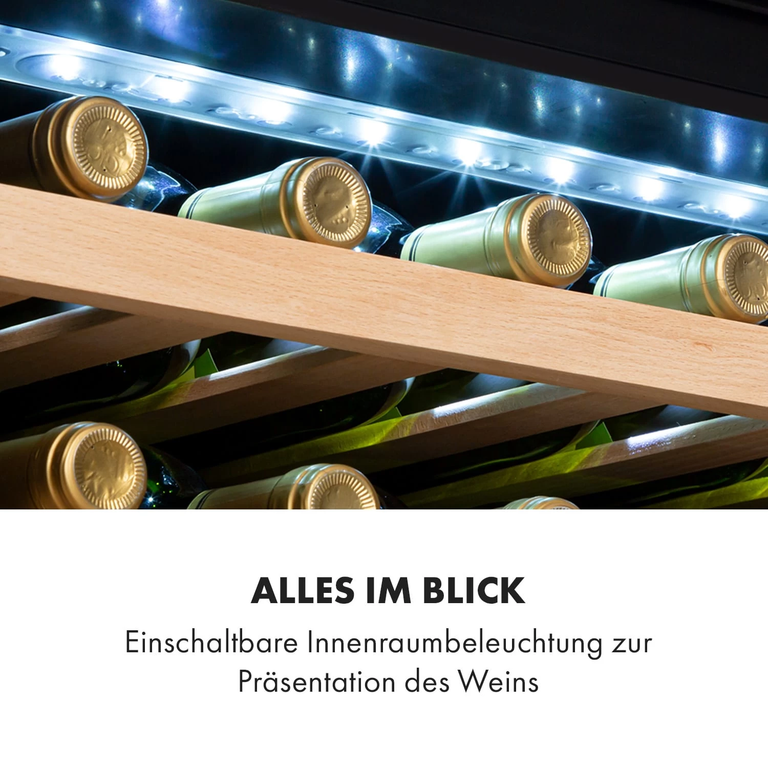 Vinsider 24 Built-In Uno Einbau-Weinkühlschrank 24 Flaschen 57 Liter 5 Vinsider 24 Built-In Uno Einbau-Weinkühlschrank 24 Flaschen 57 Liter – Bild 5