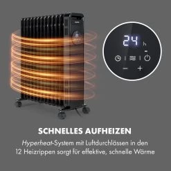 Thermaxx Heatstream Ölradiator 2500W 5-35 °C, 24h-Timer -Küchengeräte Verkäufe 10035109 de 0004 logo