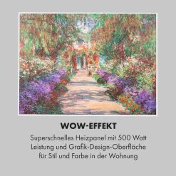 Wonderwall Air Art Smart Infrarotheizung 80x60cm 500W Wandmontage Gartenweg -Küchengeräte Verkäufe 10035126 de 0005 logo